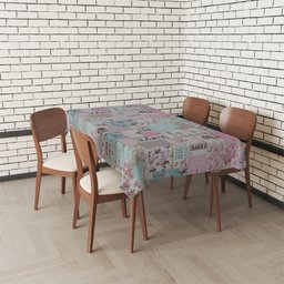 Toalha Mesa Térmica + Grossa Premium Dreams 1,40X2,20 - 4
