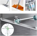 Ver imagem 2 de Rodo de Silicone P/ Limpeza de Piso Vidros Secos e Molhados RODO VASSOURA (RODO 50cm - CABO 1,40cm)