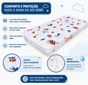 Ver imagem 3 de Colchao para Berco e Mini Cama 100x70x10 D18 Antialergico