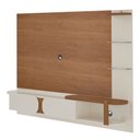 Ver imagem 4 de Painel para TV até 72 Polegadas com LED MDF 200CMX147CM Toronto Marrom