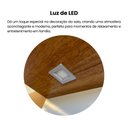 Ver imagem 7 de Painel para TV até 72 Polegadas com LED MDF 200CMX147CM Toronto Marrom