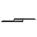 Ver imagem 1 de Prateleira Suspensa para Painel de Tv com Nicho 100% Mdf