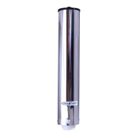 Porta Copo Descartável Suporte Inox 50ml Café Dispenser