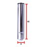 Porta Copo Descartável Suporte Inox 50ml Café Dispenser - 2
