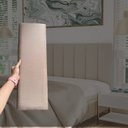 Ver imagem 1 de Kit 10 Módulos Estofados Cabeceira Cama Casal 20x60cm