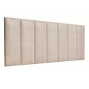 Ver imagem 2 de Kit 10 Módulos Estofados Cabeceira Cama Casal 20x60cm