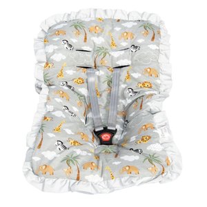 Capa de Bebê Conforto Mt - Safari Cinza