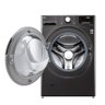 Lava e Seca Smart com Conectividade Wi-fi ThinQ® 17Kg LG WD17BV2S6BA Aço Escovado Preto 220V - 4