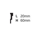 Ver imagem 3 de Kit C/3 Barrasmoldura de Teto Rodateto de Poliestirenom10metro Linear 6m 