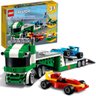 Brinquedo Lego Creator Transportador de Carros de Corrida 3 em 1 Guindaste e Mini Rebocador - 1