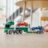 Brinquedo Lego Creator Transportador de Carros de Corrida 3 em 1 Guindaste e Mini Rebocador - 7