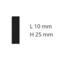 Ver imagem 4 de Kit C/3 Barras Boiserie / Ripado de Poliestireno M2-10mmX2,5cmX2m 6m