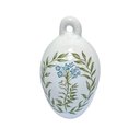 Ver imagem 1 de Escultura Ovo Decorativo para Pendurar Floral Luiz Salvador