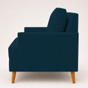 Ver imagem 2 de Kit 2 Poltronas Decorativas Serena Suede para Sala Recepção Escritório Conforto Luxo Contemporâneas