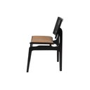 Ver imagem 6 de Cadeira Megan Luxo Jantar Estofada Madeira Maciça Preto:couro Ecológico Durango Kaki