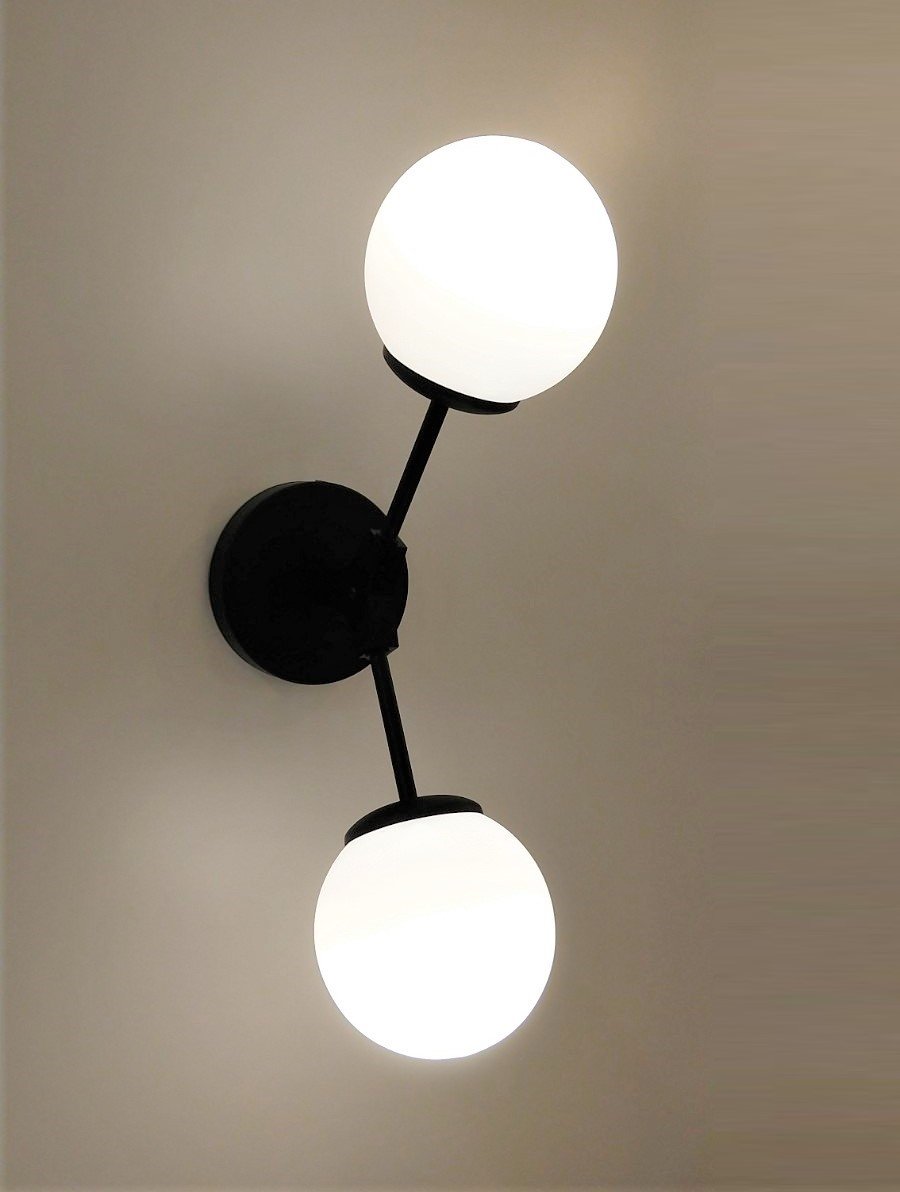 Arandela Jabuticaba P/ Sala Escada Cabeceira de Cama Lavabo Arevo Iluminação - 2