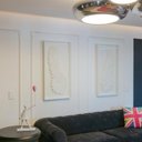 Ver imagem 1 de Kit C/5 Barras Boiserie Rodameio de Poliestireno M4 20mmX200cmX4cm 10m 