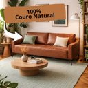 Ver imagem 6 de Sofá Mincy Couro Natural 205cm Largura Elements