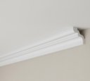 Ver imagem 4 de Kit c/5 Barrasmoldura de Teto Rodateto de POLIESTIRENOM6METRO Linear 10m Branco Nmc Pisos