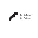 Ver imagem 5 de Kit C/5 Barrasmoldura de Teto Rodateto de Poliestirenom6metro Linear 10m 