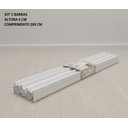 Ver imagem 3 de Kit C/5 Barrasmoldura de Teto Rodateto de Poliestirenom6metro Linear 10m 