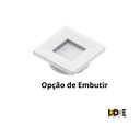 Ver imagem 5 de Kit 5 Spot Led Quadrado Sobrepor Embutir P/móveis Nichos:branco Quente/branco
