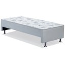 Ver imagem 3 de Cama Box Conjugado Solteiro Cama Auxiliar (88x188x37) - Ortobom Branco