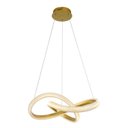 Ver imagem 3 de Lustre Pendente Skylight Strip 3117 Dourado Led Bivolt