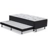 Cama Box Conjugado Solteiro Cama Auxiliar (88x188x37) - Ortobom - 1
