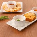 Ver imagem 7 de Kit 24 Ramekins 220ml Branco Canelado Coza Molheira Restaurante Lanchonete Hamburgueria