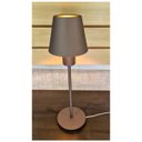 Ver imagem 7 de Luminária Abajur Carlotta Cor Amêndoa