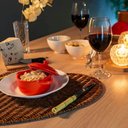 Ver imagem 2 de Jogo 12 Taças Cristal Vinho Tinto Branco Rose 580ml Degustação Mesa Posta Lyor