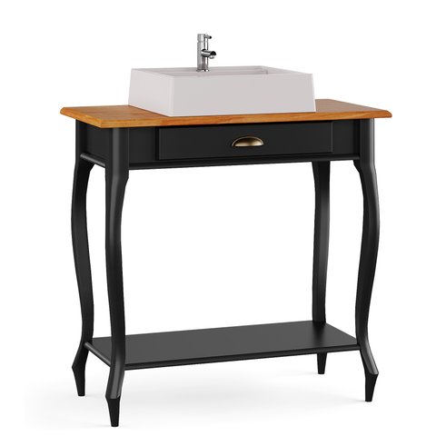 Mini Lavabo Luiz Xv 0,80m com Cuba - 3062