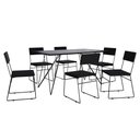 Ver imagem 3 de Kit 2 Cadeiras de Jantar Estofada Málaga Veludo Preto