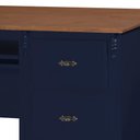 Ver imagem 4 de Escrivaninha 3 Gavetas Suporte Teclado e Divisor de Ambiente 50605 Linz Moveis