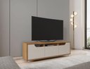 Ver imagem 3 de Rack para TV Jersey 160 cm 1 Gaveta Off White Casa D