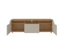 Ver imagem 2 de Rack para TV Jersey 160 cm 1 Gaveta Off White Casa D