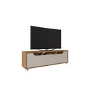 Ver imagem 1 de Rack para Tv Jersey 1.60m 1 Gaveta Cedro/off White - Casa D