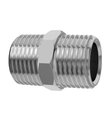 Ver imagem 1 de Niple Duplo Cromado 1/2 - Blikit Blukit Metal