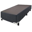 Ver imagem 1 de Base Cama Box Solteiro Sommier Camurça 79x198x30 Ortobom Cinza/chumbo