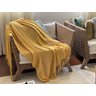 Manta para Sofá Cama Decorativa Poltrona Banco Área Externa, Sala de Estar,Tv Cobre Leito Lena 1,20x - 2