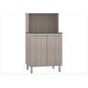 Ver imagem 4 de Paneleiro Duplo Evidence 4 Portas - Poliman - Rovere