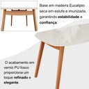 Ver imagem 6 de Mesa 135cm X 80cm Mdf com Vidro Laqueado Ceci Yescasa