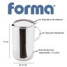 Bule Aço Inox com Alça Tampa Grande 1,2 Litros Leite Café Fervedor Leiteira Chá Água Jarra - 4