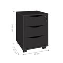 Ver imagem 2 de Jogo de Gaveteiros Slough Preto