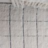 Tapete Artesanal Algodão Sala Quarto Grid Preto 1,50 X 2,00 - 4
