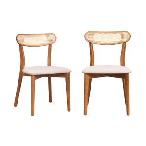 Kit 2 Cadeiras Madeira Maciça Ceci CabeCasa MadeiraOriginals