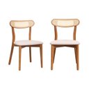 Ver imagem 1 de Kit 2 Cadeiras Madeira Maciça Ceci CabeCasa MadeiraOriginals