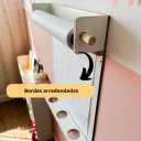 Ver imagem 1 de Lousa Criativa Branca Infantil para Desenho e Pintura+bobina