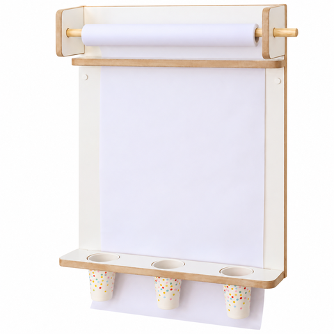 Lousa Criativa Branca Infantil para Desenho e Pintura+Bobina